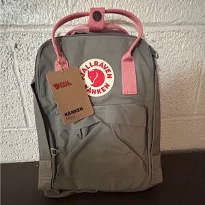 Fjällräven Unisex Kånken Mini Fog/Pink One Size One Size